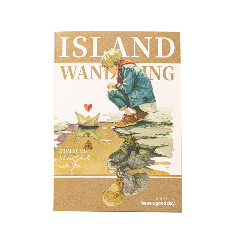 Island Stroll With You Stickers