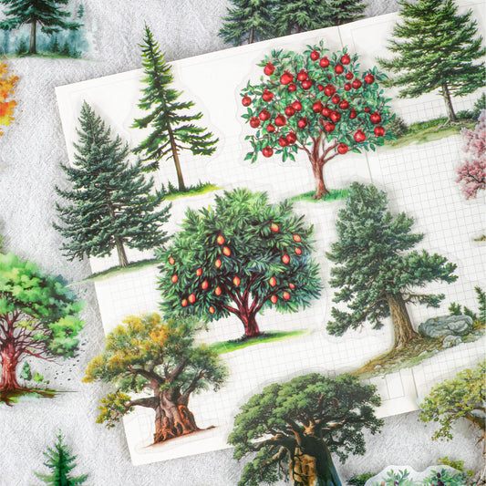Botanical Woodland Stickers