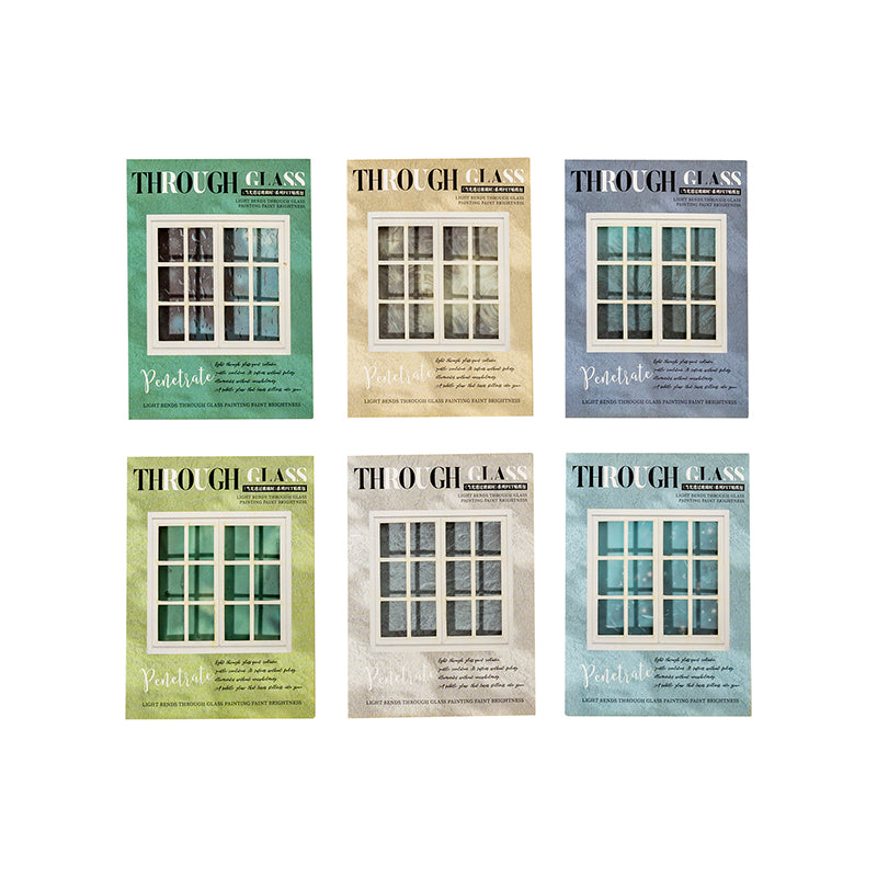 Light Passes Through Glass Sticker