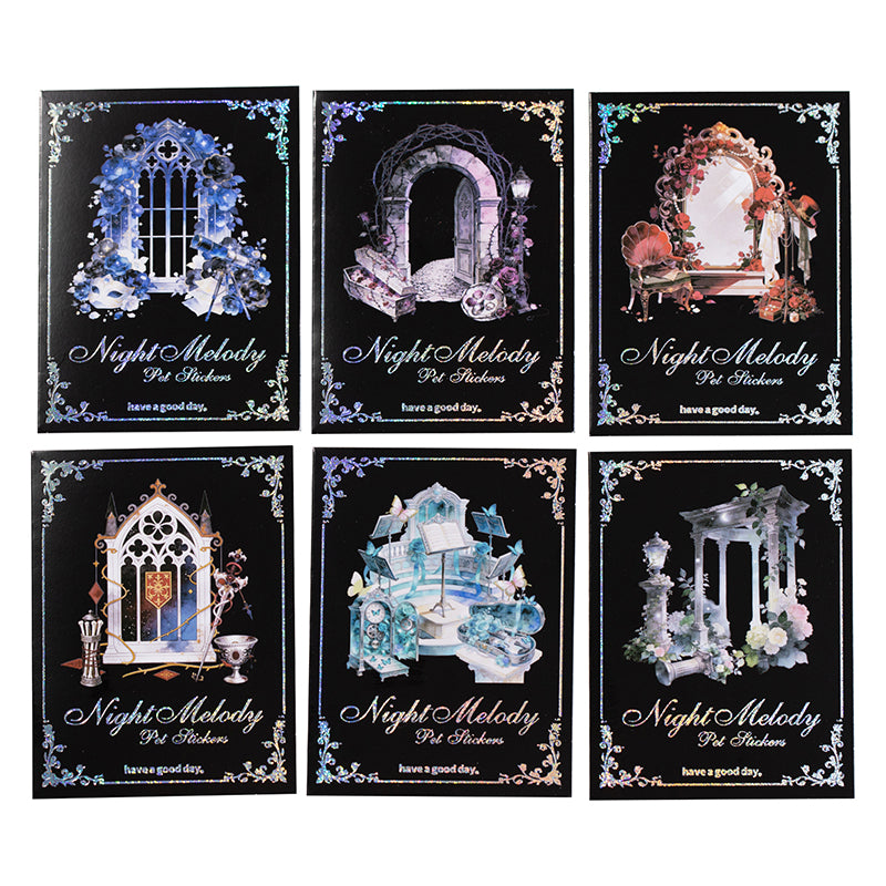 Night Melody Stickers