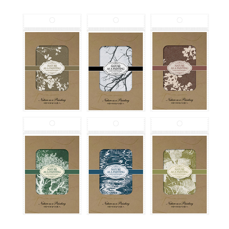 Nature as Painting Papers