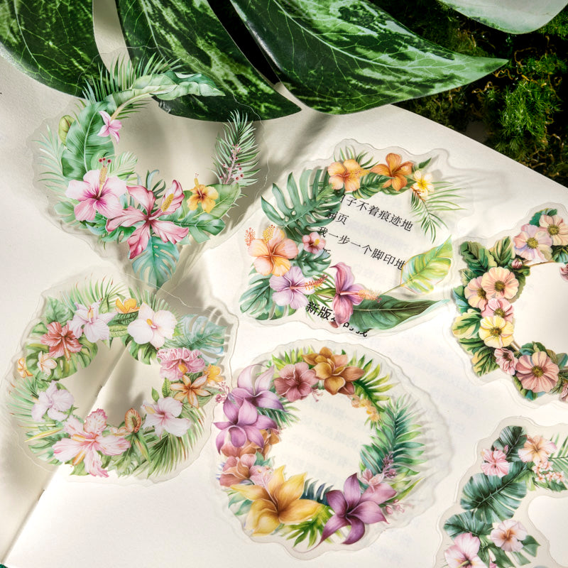 Tropical Botanica Collection Stickers