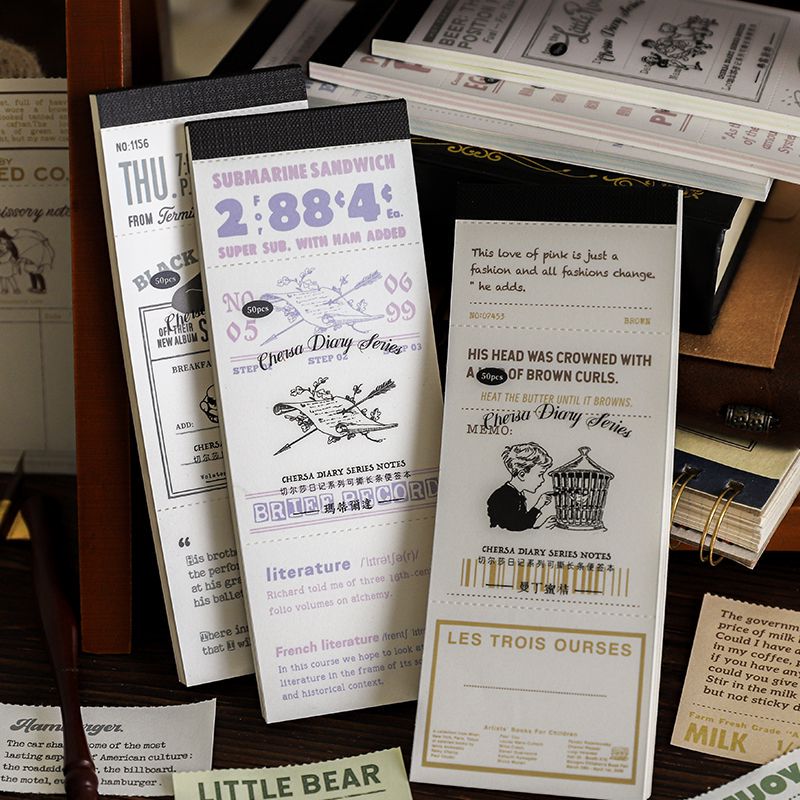 Chelsea Diary Memo Pads