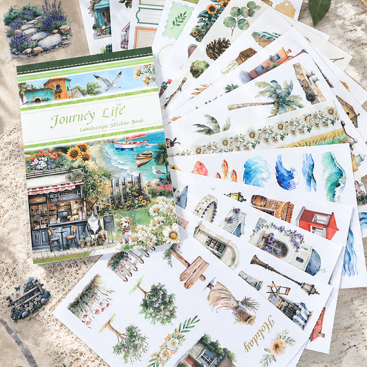 Journey Life Landscaping Sticker Book