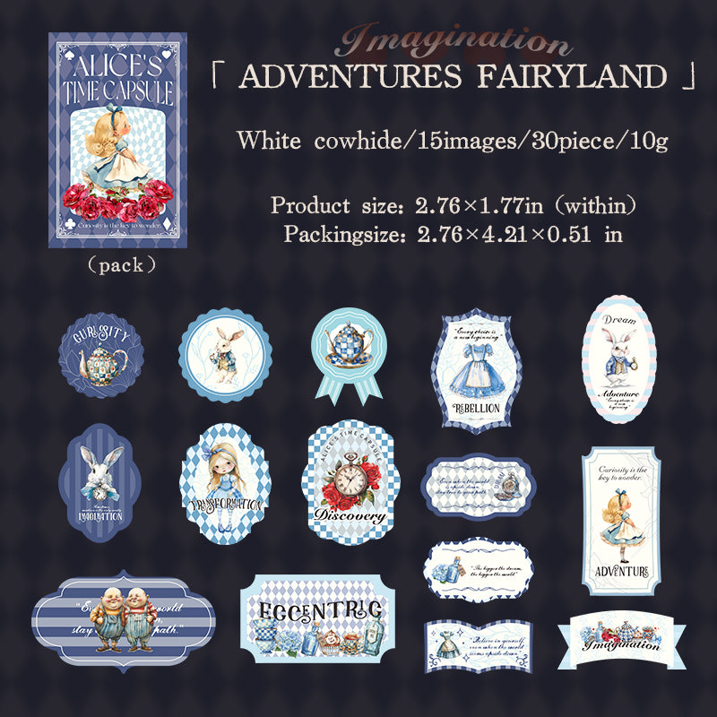 Alice’s Time Box Stickers