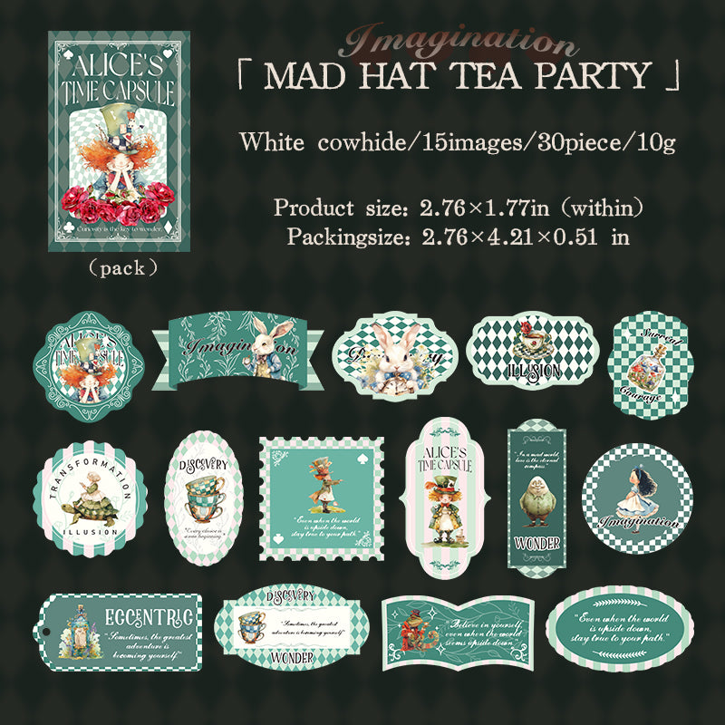 Alice’s Time Box Stickers
