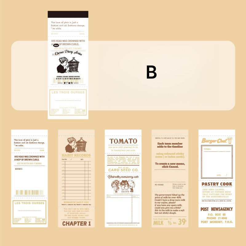 Chelsea Diary Memo Pads