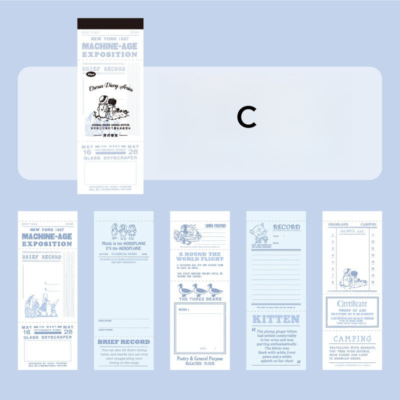 Chelsea Diary Memo Pads