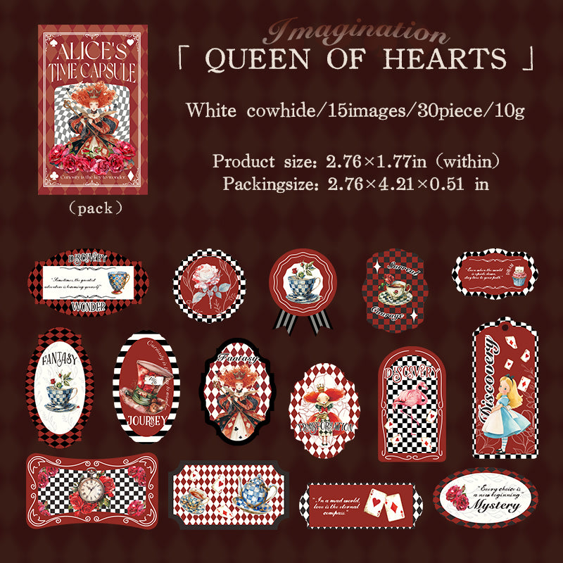 Alice’s Time Box Stickers