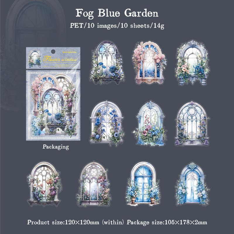 Flower Window Stickers