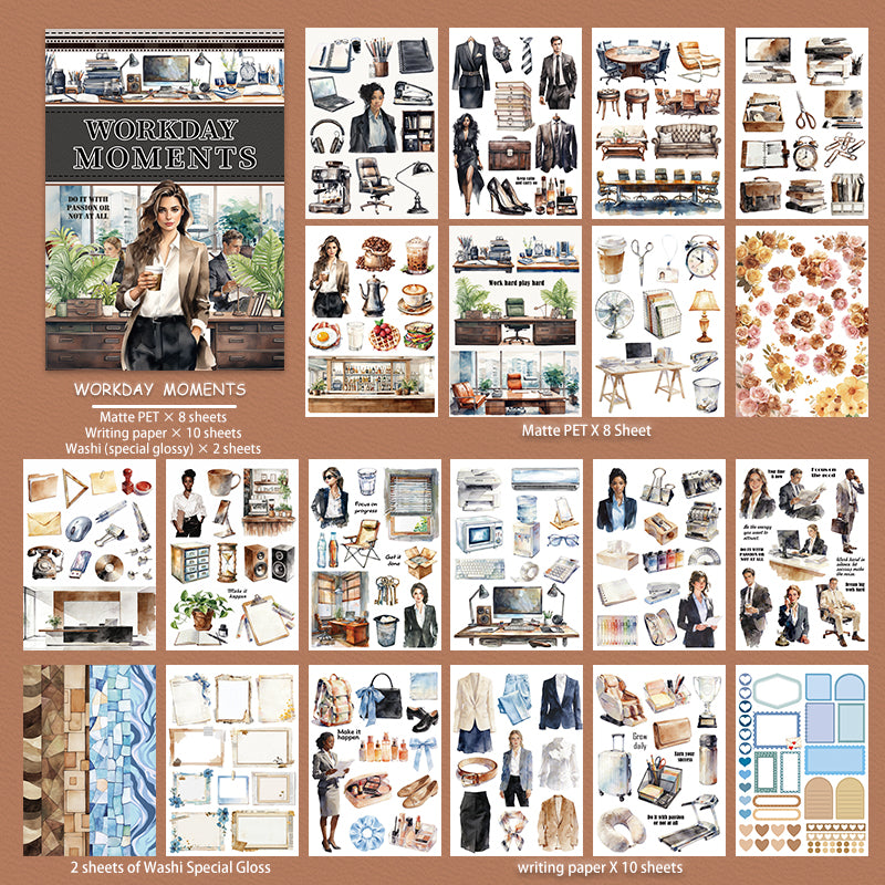 Workday Moments Sticker Book