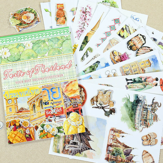 Taste of Thailand Sticker Book