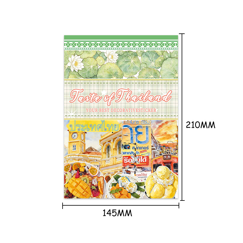 Taste of Thailand Sticker Book