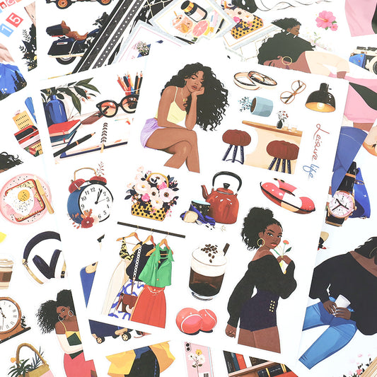 Trendy Beauties Sticker Book