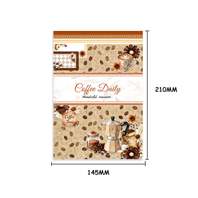 Coffee Daily Sticker Book