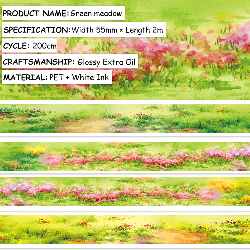 Green Meadow Tape