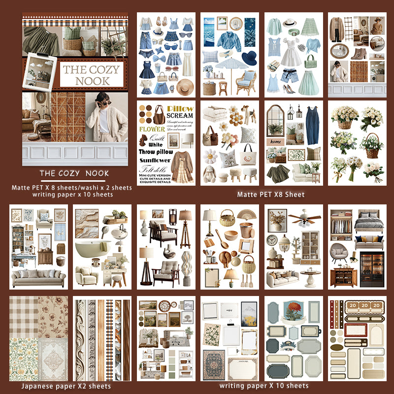 The Cozy Nook Sticker Book