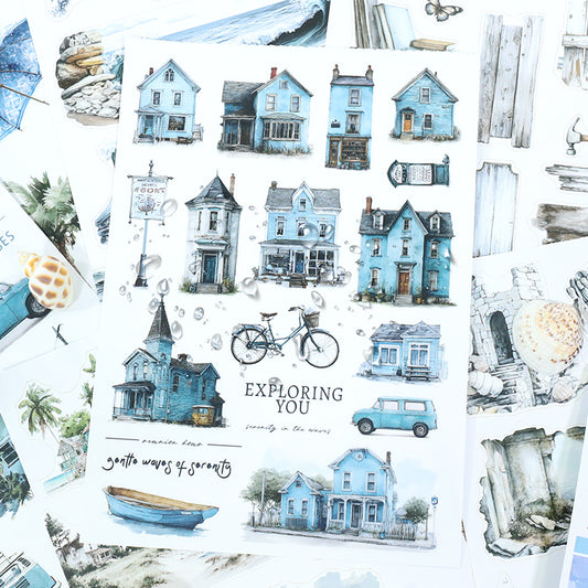 The Veiled Shoreline Sticker Book
