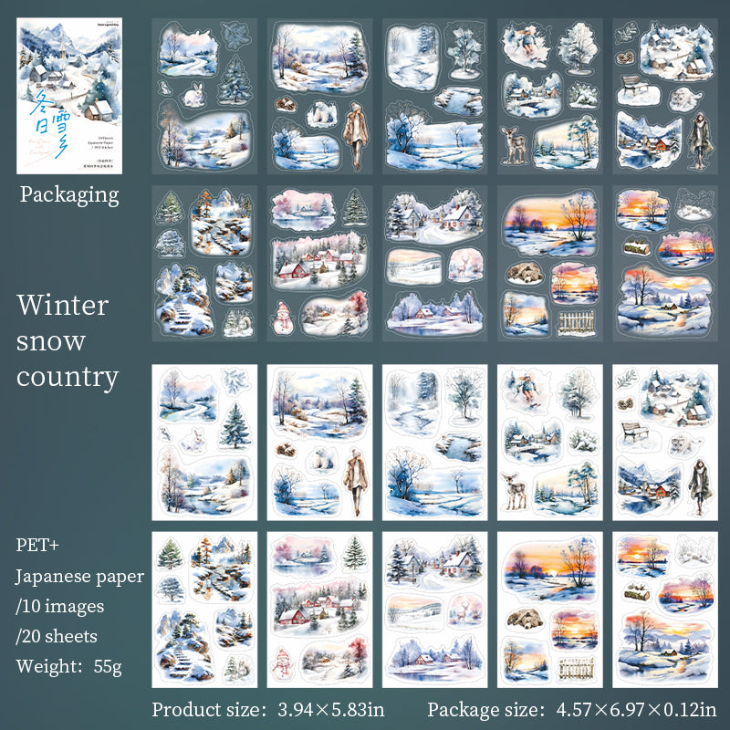 Countryside Seasons Sticker Book