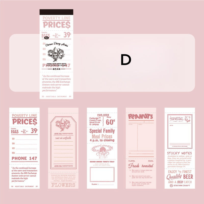 Chelsea Diary Memo Pads