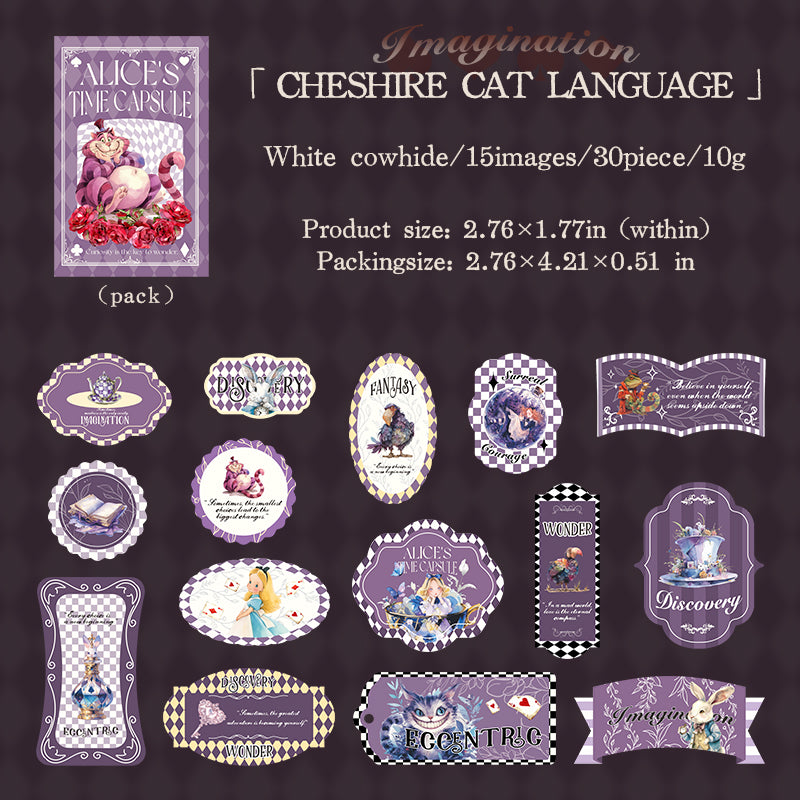 Alice’s Time Box Stickers