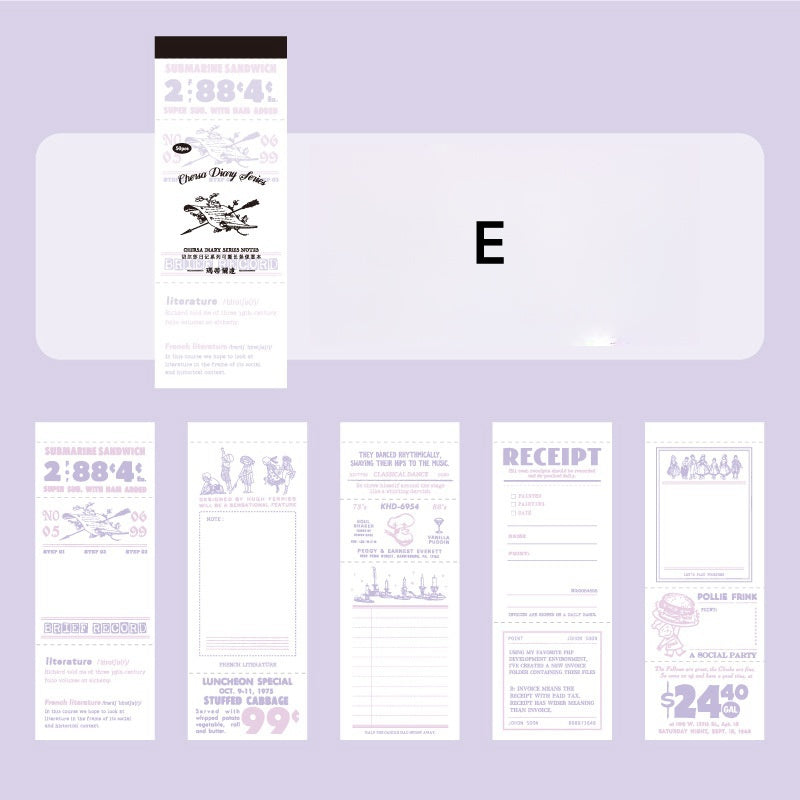 Chelsea Diary Memo Pads