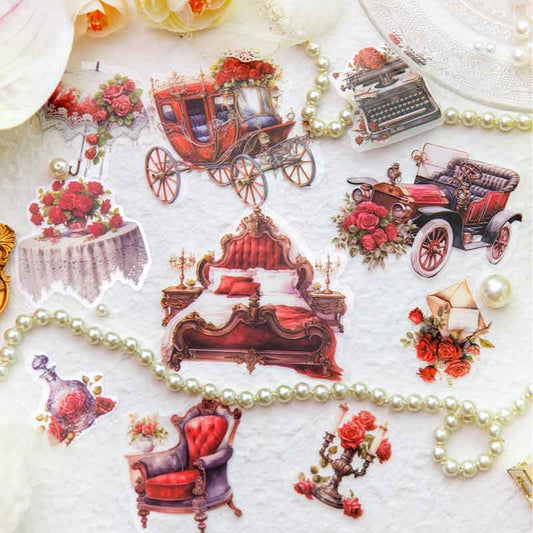 Victorian Court Drama Stickers