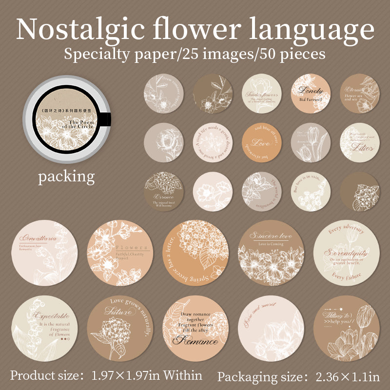 Circle of Poetry Sticker