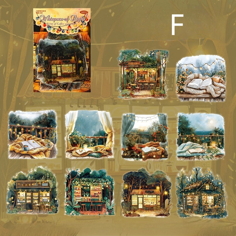 Whispers Of Light Stickers