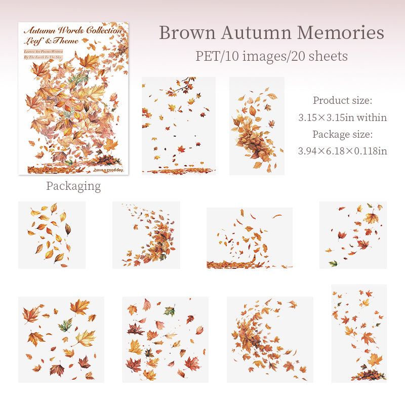 Autumn Whispers Stickers