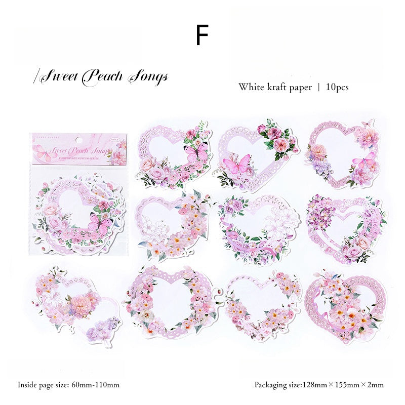 Floral Lace Museum Paper