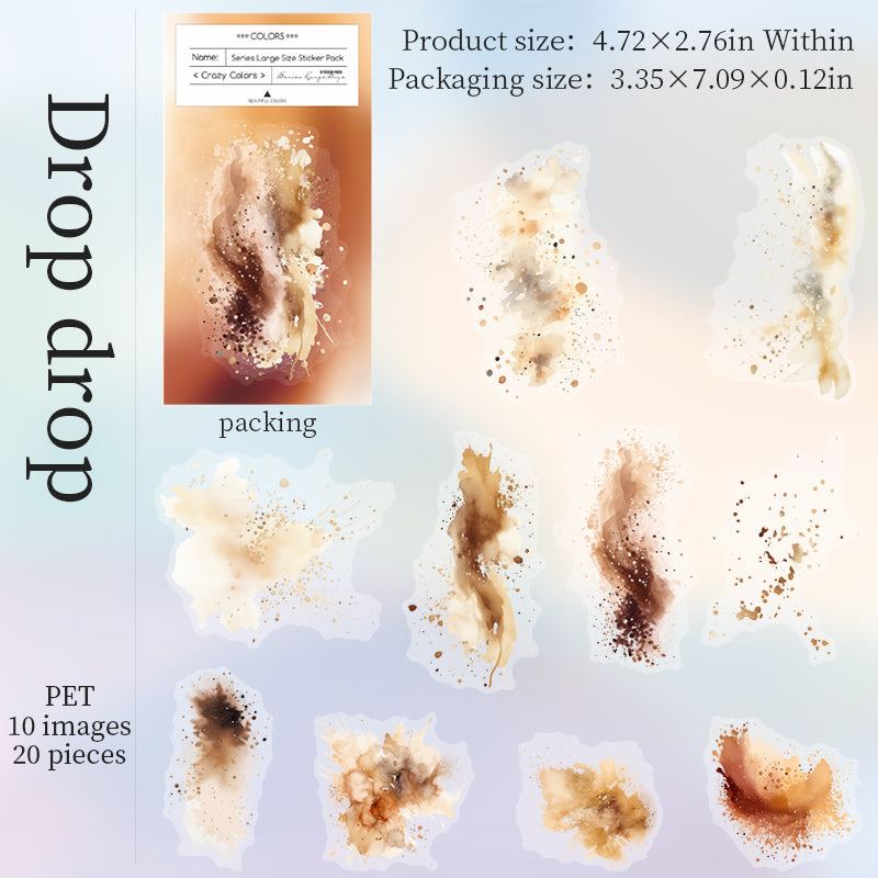 Crazy Colors Sticker