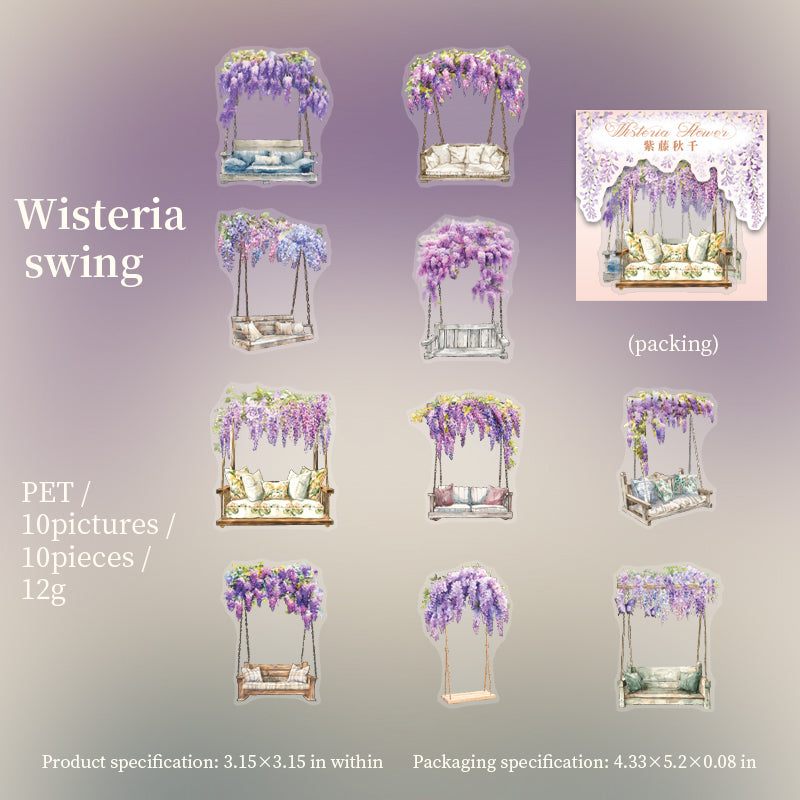 Wisteria Dreams Stickers