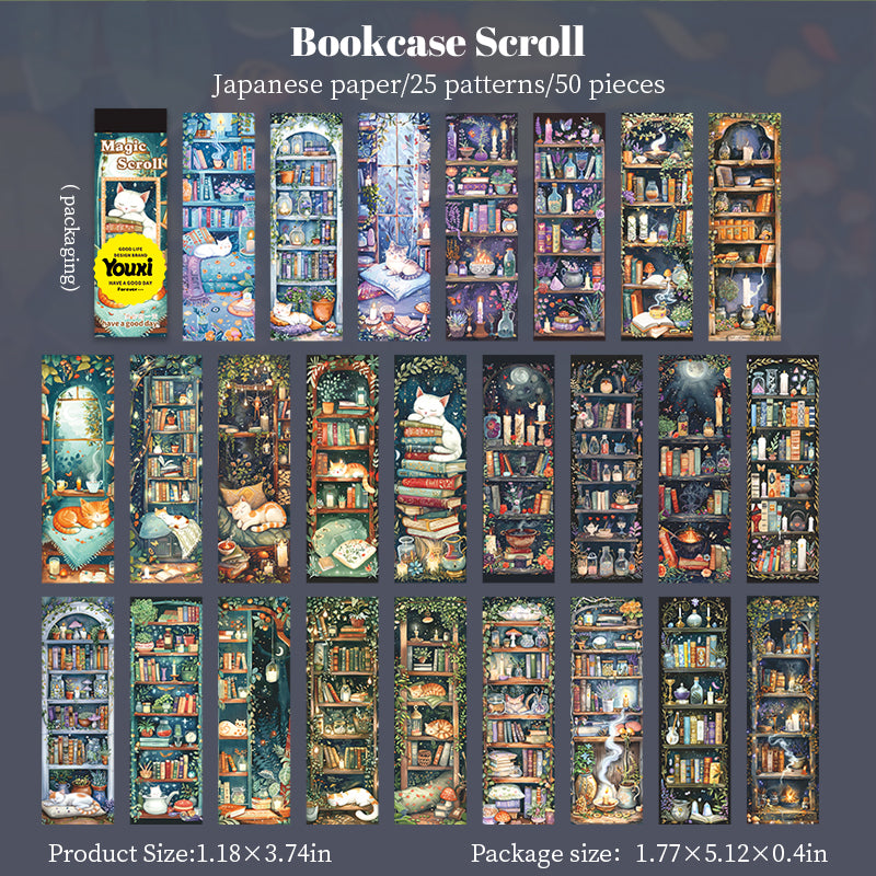 Magical Scroll Sticker Book
