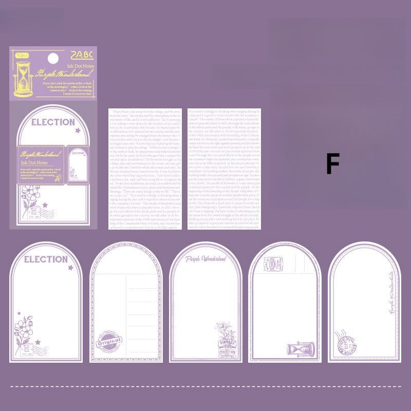 Ink Dot Memo Pads