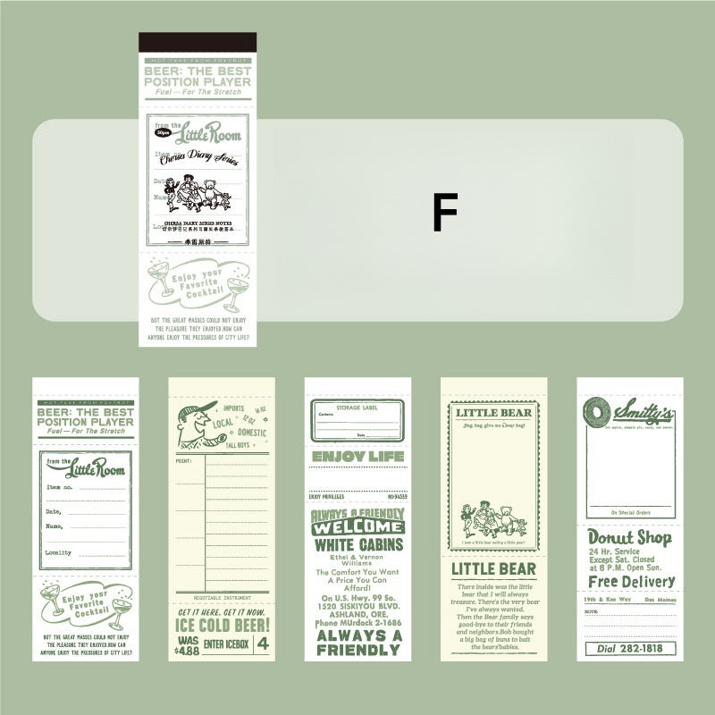 Chelsea Diary Memo Pads