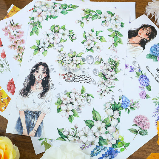 Bloom and Wither Sticker Book