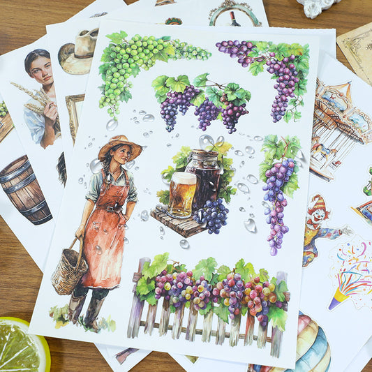 Bubble Feast Sticker Book