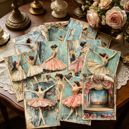 Ballet Girl Papers 16pcs