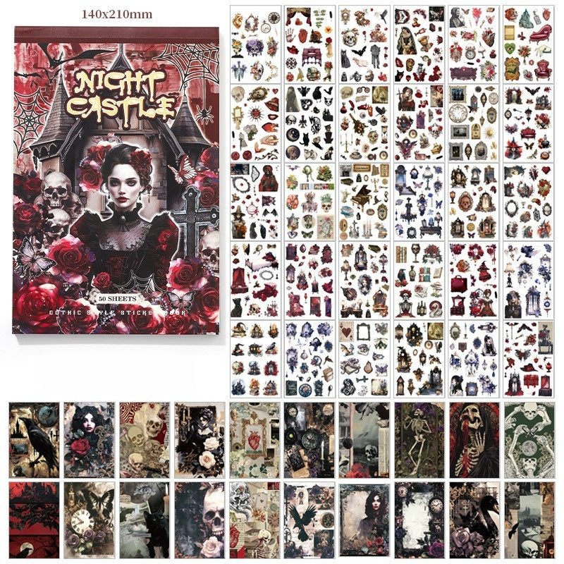 Gothic Style Sticker Book