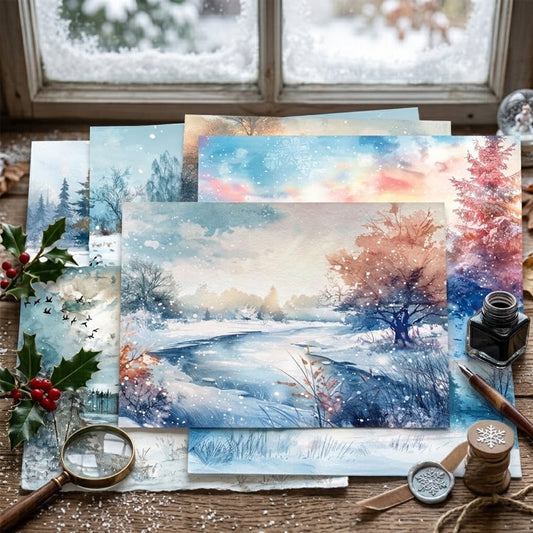 Winter Meadow Papers 8pcs