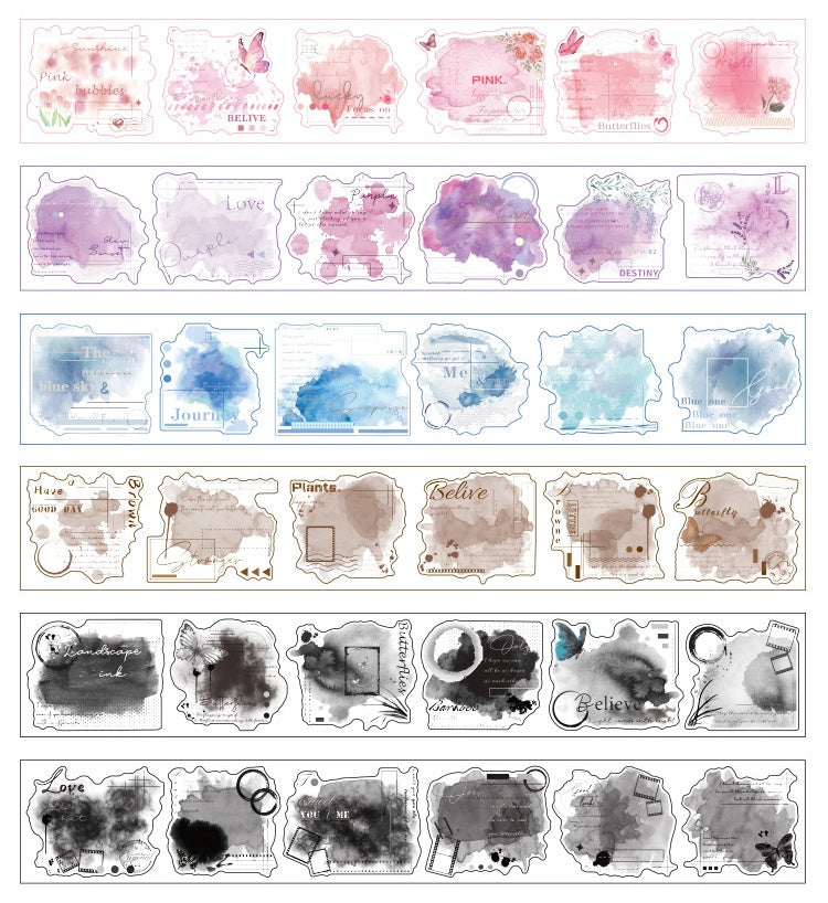 Romantic Floral Melody Tape Set