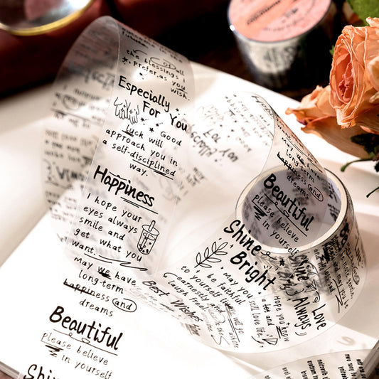 Timeless Manuscript PET Tape