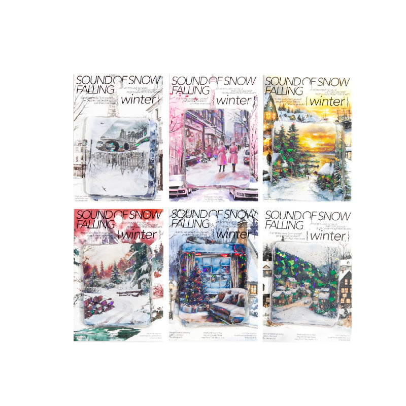 Sound of Falling Snow Stickers