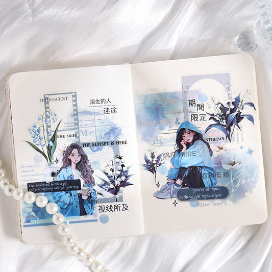 Romantic Floral Melody Tape Set