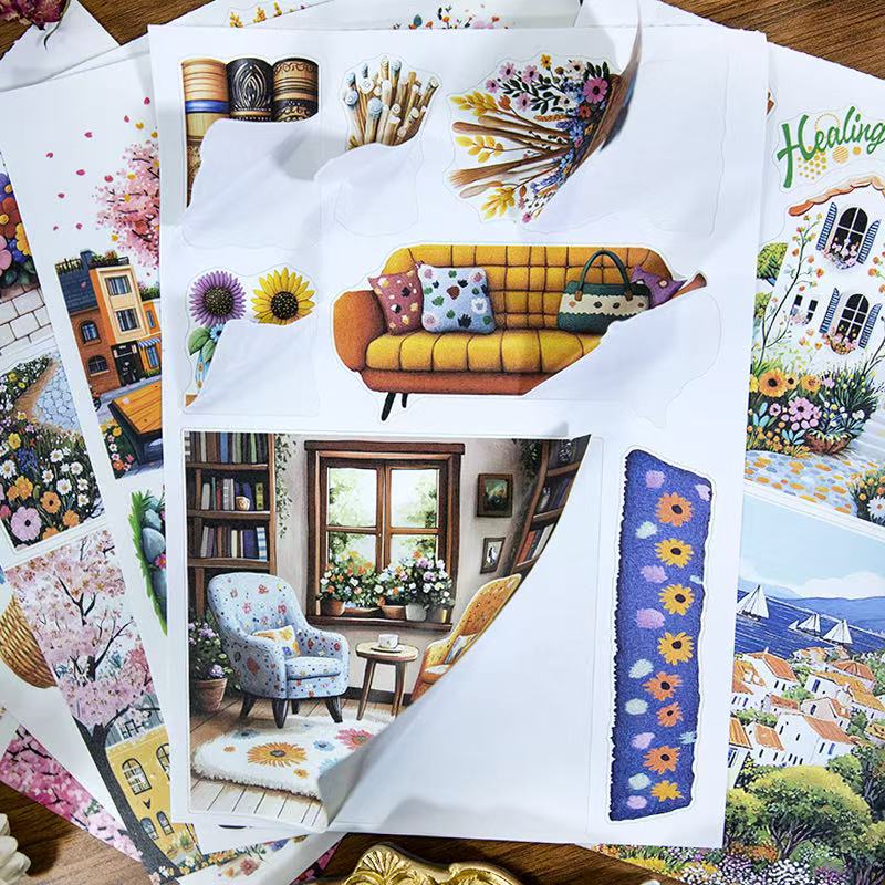 Healing Time Sticker Book