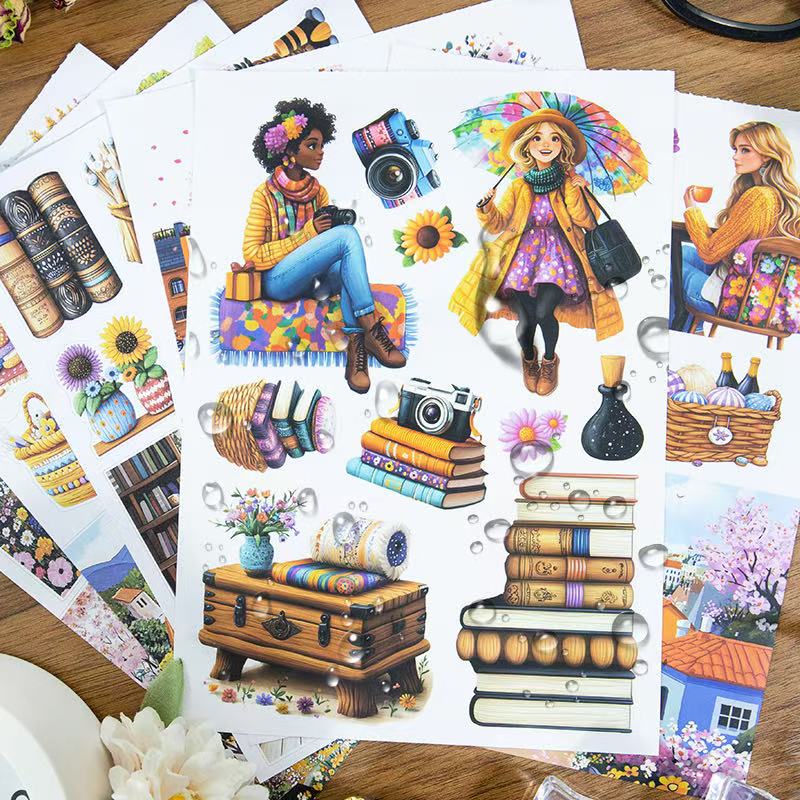 Healing Time Sticker Book