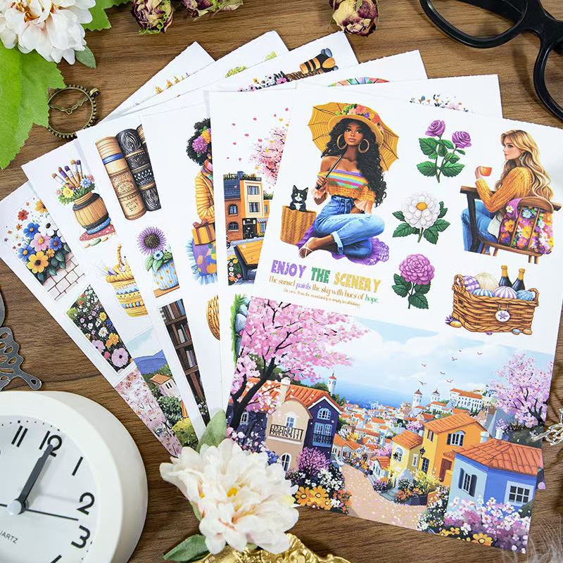 Healing Time Sticker Book