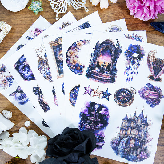 Night Fall Sticker Book