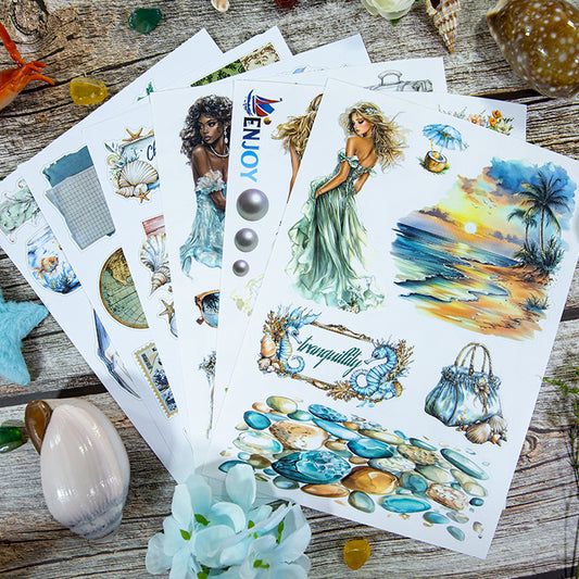 Cool Shallow Sea Sticker Book